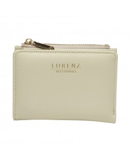 Lorenz Small Purse Wallet with Top Zip